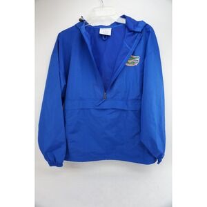 Champion University of Florida Gators Anorak Pullover Jacket Royal Blue L